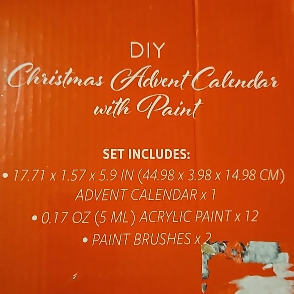 Kids DIY Christmas Train Advent Calendar With Paint Wooden Craft Countdown Fun!